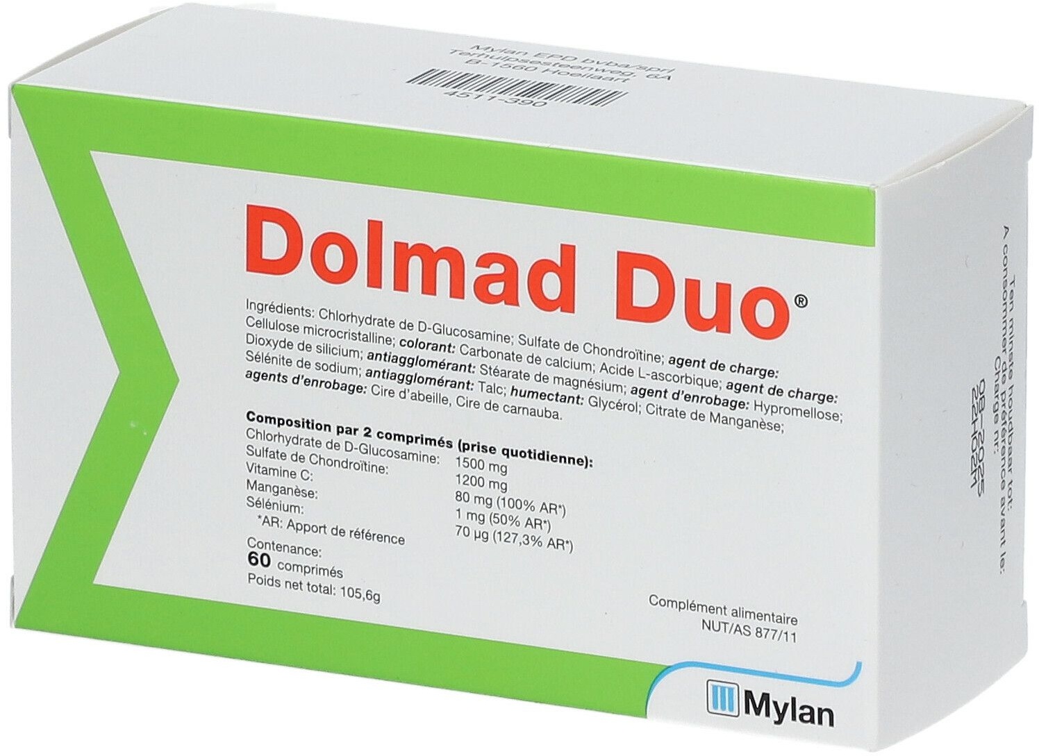 Dolmad Duo 60 pc(s) comprimé(s)