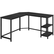 Möbel Kraft Schreibtisch schwarz