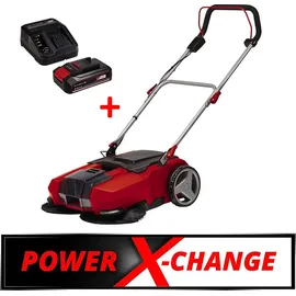 Einhell Akku Kehrmaschine TE-SW 18/610 Li incl. 18 Volt Starter Kit 2,5 Ah PXC Plus