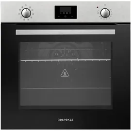 Respekta Backofen autark Einbau Edelstahl Herd Grill Heißluft Timer Ofen Jim 72L Respekta