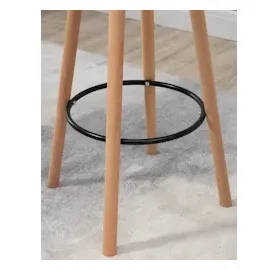 CLP Stehtisch Livia rund natura/weiß