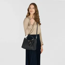 GUESS Brenton Girlfriend Satchel S Black - Einheitsgröße