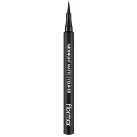 Flormar Midnight Matte 03 Dark Blue Eyeliner Eyeliner im Filzstift mit Matt-Effekt Farbton 04 Green