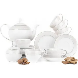 Konsimo SCANIA Teeservice 15-tlg. weiß