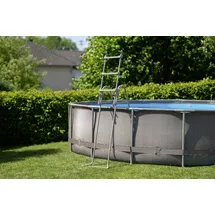 Summer Waves Active Frame Pool rund 457 x 106 cm braun