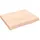 vidaXL Waschtischplatte 60x50x(2-6) cm Massivholz Unbehandelt