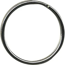 Alco Schlüsselring 1925-10 25mm Metall silber 10 St./Pack.