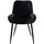 ML-Design Esszimmerstuhl Samt schwarz 6er Set