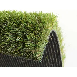 Primaflor Primaflor-Ideen in Textil Kunstrasen »MIDSOMMAR«, Made Netherlands", grün, B:400cm H:40mm L:50cm, Polyethylen (PE), IN Teppiche, natürliche Optik, mit Drainagefunktion, ideal für Balkon & Terrasse