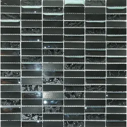Fineza Magic Mosaik black 30x30 cm glanz MAGICMOSBK