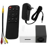 Hd 1080p Mini-projektor Mit Led-heimkino-videoprojektor, Tragbar, Für Av, Usb, Smartphone Und Laptop