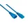 Kabelmeister SK1430-B050 Stromkabel Blau 5 m IEC C14 an Buchse C13- 5m