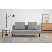 INOSIGN Schlafsofa INOSIGN "BROOKFIELD, Bettsofa, Klappsofa, Couch, Gästebett", grau (hellgrau), B:191cm H:92cm T:97cm, Sofas, Schlafsofa, mit Bettfunktion, pflegeleichter Webstoffbezug
