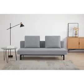 INOSIGN Schlafsofa INOSIGN "BROOKFIELD, Bettsofa, Klappsofa, Couch, Gästebett", grau (hellgrau), B:191cm H:92cm T:97cm, Sofas, Schlafsofa, mit Bettfunktion, pflegeleichter Webstoffbezug