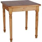 MiaMöbel Mexico Esstisch 80x80cm Massivholz Pinie Mexiko Möbel Mexikanisch