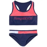 KangaROOS Bustier-Bikini Energy Kids (1-St) im Colourblocking-Design blau 170/176