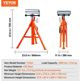 Vevor Arbeitsbock Stahl 700 bis 1320 mm
