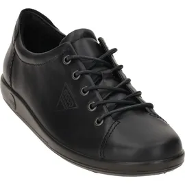 ECCO Soft 2.0 Schnürschuh schwarz 39