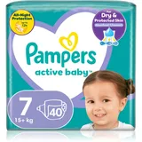 Pampers Active Baby Size 7 Einwegwindeln 15+ kg 40 St.