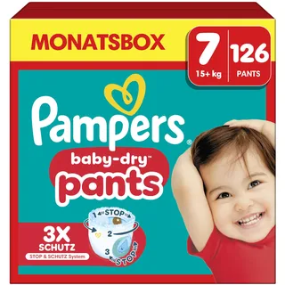 Pampers Baby-Dry Pants 17+ kg 126 St.