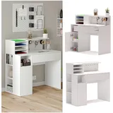 Vicco Schreibtisch Basteltisch Weiß