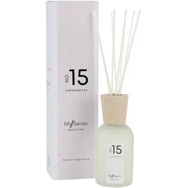 my senso srl Diffuser Premium 240 ml N°15 Lemongrass