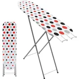 Kadax Bügelbrett mit Fach, 104x30cm Dampfbügelbrett - KADAX