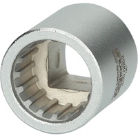 KS Tools 1/2" Spezial Stecknuss mit Sonderprofil, matt, 30