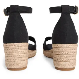 Tommy Hilfiger Mid Wedge Espad X Cross Damen Schwarz 37
