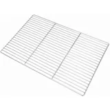 vidaXL Grillrost 60 x 40 cm Edelstahl silber