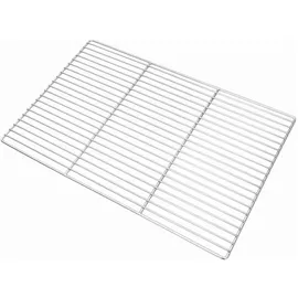 vidaXL Grillrost 60 x 40 cm Edelstahl silber