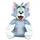 HL Großhandel Tom und Jerry Set Plüschtiere 20 cm mehrfarbig