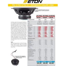 ETON Pra 16 – 16,5cm 2-Wege Compo-Lautsprecher