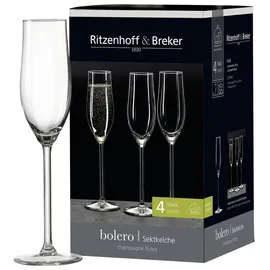 Ritzenhoff & Breker Bolero Sektglas 0,19 l 4 St.