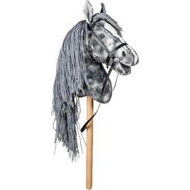 HKM Steckenpferd Hobby Horse Spielzeugpferd Grau