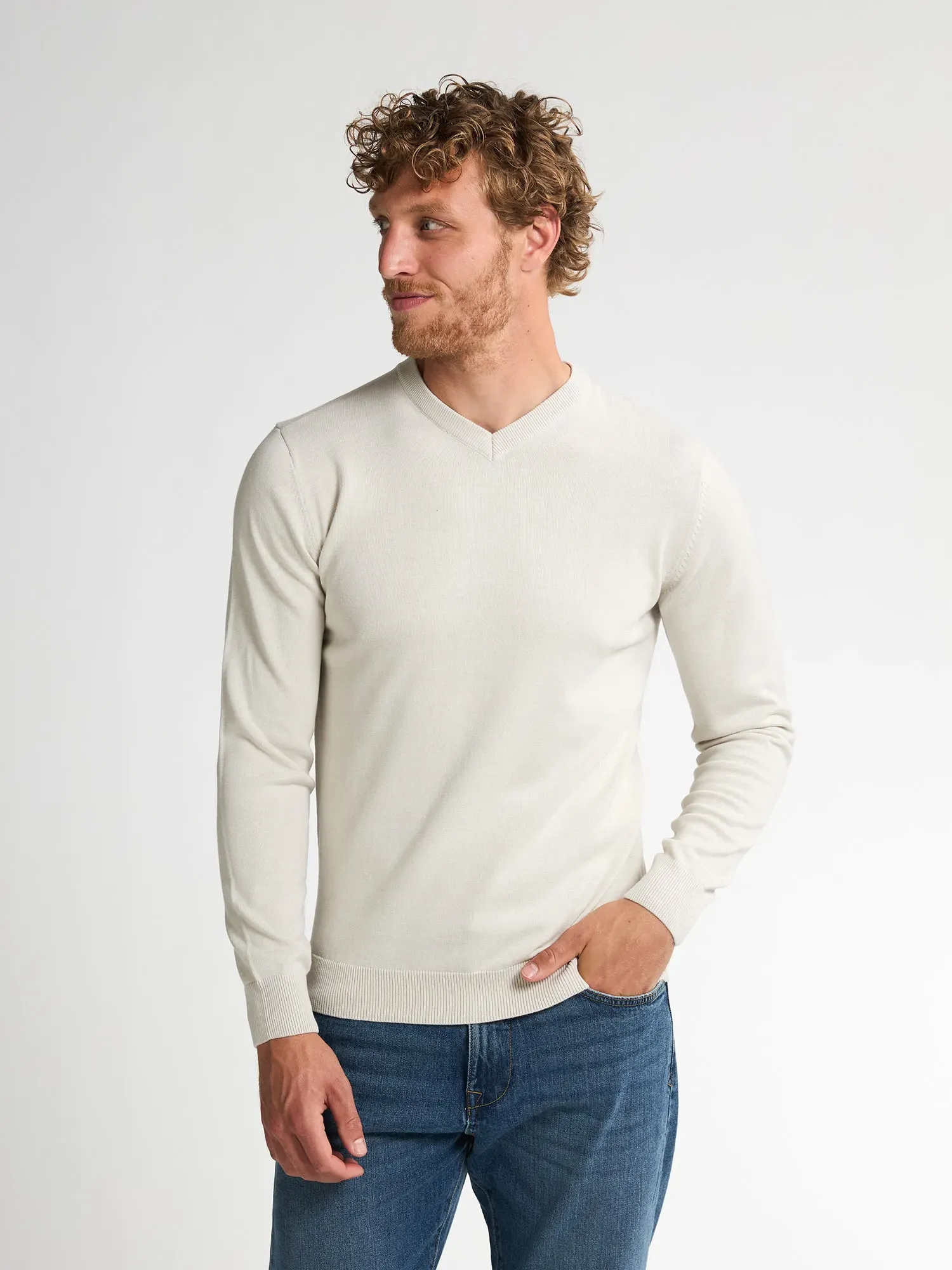 V-Ausschnitt-Pullover PETROL INDUSTRIES 