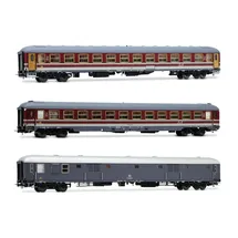 Rivarossi 3-tlg. Set Reisezugwagen Alpen-Express 4362 H0