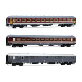 Rivarossi 3-tlg. Set Reisezugwagen Alpen-Express 4362 H0