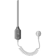 luxebath Heizstab 1200W für Badheizkörper mit Thermostat