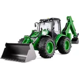 AMEWI RC-Baumaschine Baggerlader G1401E 1:14 RTR grün