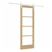 vidaXL Haustür Schiebetür ORKDAL Natur 73,5 x 198,5 cm (1-St)