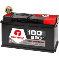 Autobatterie 100Ah 830A Starterbatterie +30% mehr Power ersetzt 92ah 88Ah