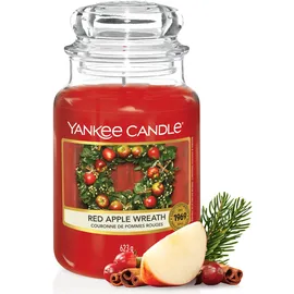 Yankee Candle Red Apple Wreath große Kerze 623 g