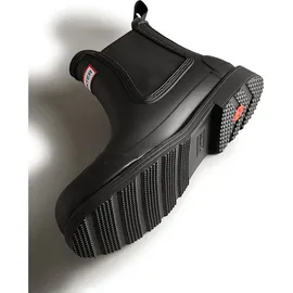 Hunter Commando Chelsea Boots - schwarz