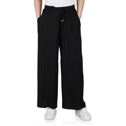 DENIMFY Palazzo Hose Damen Sommer 3/4 Culotte DFBrenda Hoher Bund Tunnelzug XXL