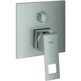 Grohe Eurocube Einhandbatterie mit 3-Wege Umstellung Supersteel 24094DC0