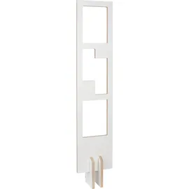 Tojo Bücherregal 25 x 13 x 105 cm Weiß