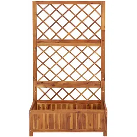 deluke Pflanzkasten WELA 150 x 85 x 38 cm Braun