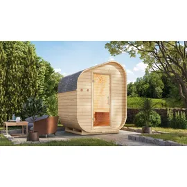Karibu Carlotta inkl. 9 kW Ofen + int. Steuerung