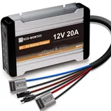 ECO-WORTHY Ladebooster 12V 20A DC-DC Batterieladegerät für Batterie,Ladebooster 12V für Wohnmobilen, Wohnwagen